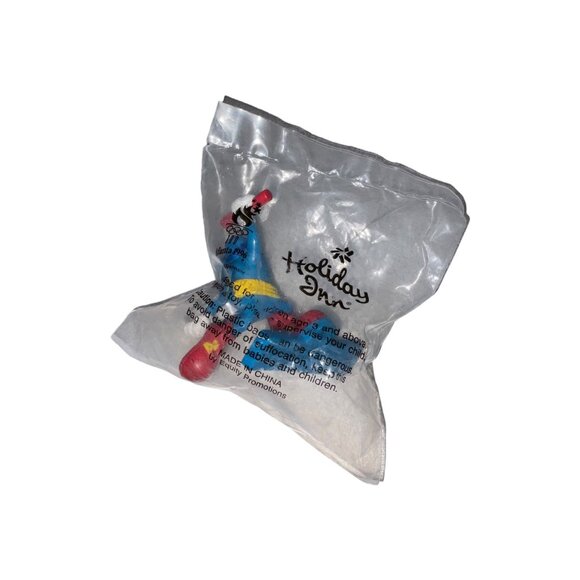 Atlanta 1996 Olympics Izzy Holiday Inn Relay Run Mascot Toy Sealed In Original P - Picture 2 of 6